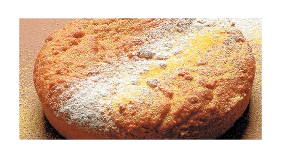 Gâteau à la farine de maïs