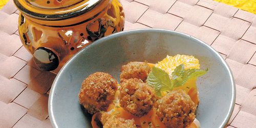 Boulettes épicées à l'orange