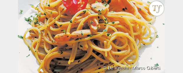 Spaghetti aux fruits de mer