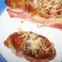 Recette concours : croissants au jambon