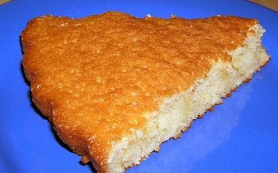 Recette concours :  gateau au yaourt et poires 