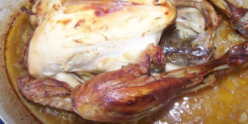 Recette concours : poulet dégraissé façon Dukan