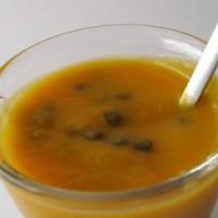 Recette concours : Velouté de potimarron aux lentilles