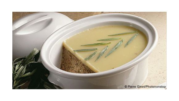 Recette fondante : terrine fondante aux herbes
