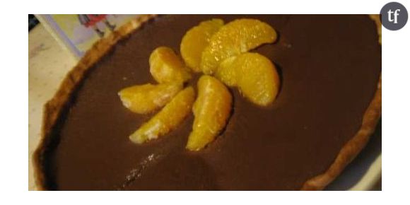 tarte orange-chocolat