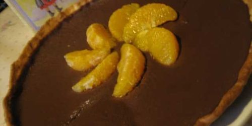 tarte orange-chocolat