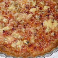 Pizza jambon fromage