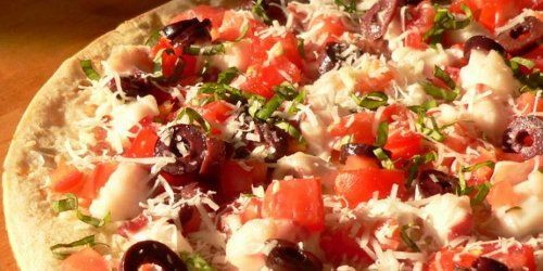 Pizza de poisson à la mexicaine