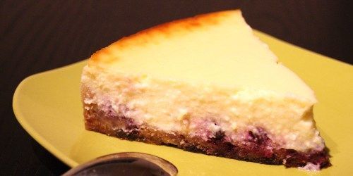 Cheesecake aux fruits rouges