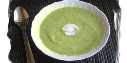 Soupe velouté de courgettes