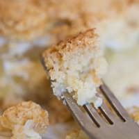 Recette concours : Crumble aux courgettes et au fromage de chevre