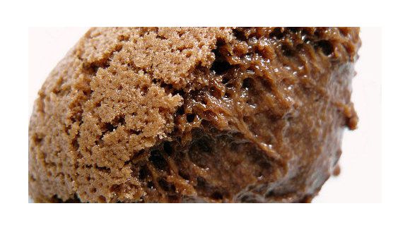 Mousse au chocolat et au caramel