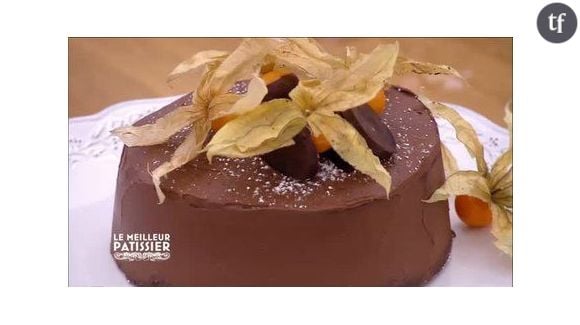 M6 - Le Meilleur pâtissier : recette du gâteau extra chocolat de Sylvie