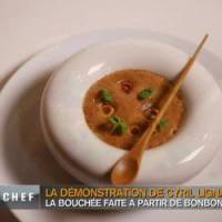 Top Chef 2013 - Recette Cyril Lignac : bouchée sucrée au bonbon