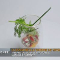 M6 - Top Chef 2013 : recette du Tartare de sardine à la mangue