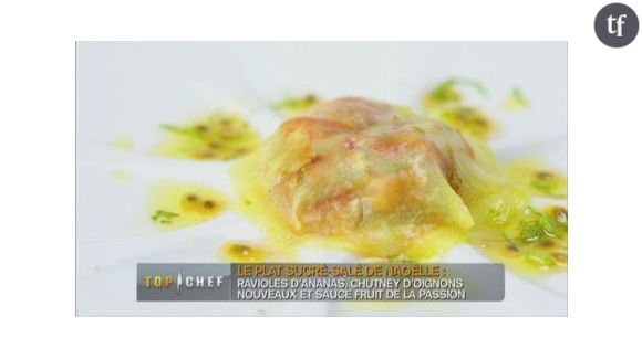 Recette Top Chef 2013 : Ravioles d'ananas aux fruits de la passion