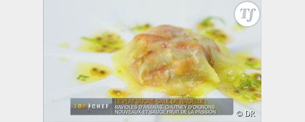 Recette Top Chef 2013 : Ravioles d'ananas aux fruits de la passion
