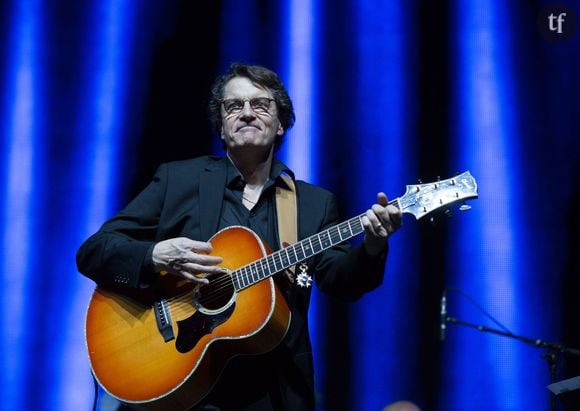 Francis Cabrel en concert au Palais 12 à Bruxelles, le 15 avril 2014