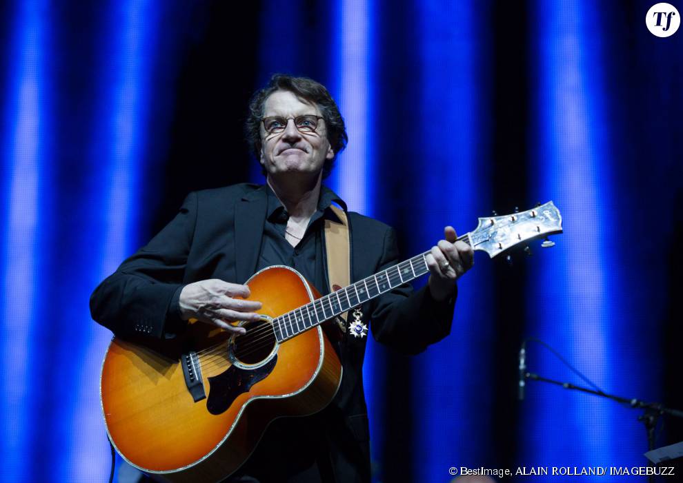 Francis Cabrel en concert au Palais 12 à Bruxelles, le 15 avril 2014