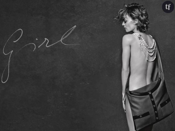 La superbe photo de Vanessa Paradis, shootée par Karl Lagerfeld pour Chanel