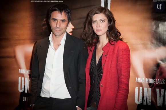 Samuel Benchetrit, Anna Mouglalis - Avant-première du film "Un voyage" à l'UGC Les Halles à Paris le 10 avril 2014. 