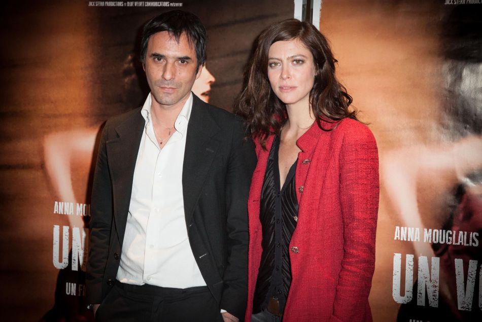 Samuel Benchetrit, Anna Mouglalis - Avant-première du film "Un voyage" à l'UGC Les Halles à Paris le 10 avril 2014. 