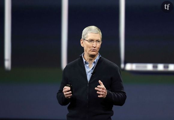 Tim Cook, CEO d'Apple, en mars 2015