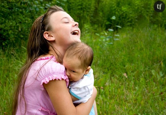 Les grandes soeurs sont de petites mamans