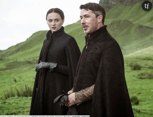 Sansa Stark dans GoT 5x03 "High Sparrow"