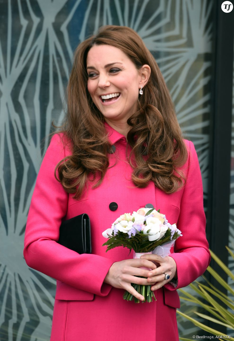 Kate Middleton, rayonnante lors de sa dernière apparition publique le 27 mars dernier.