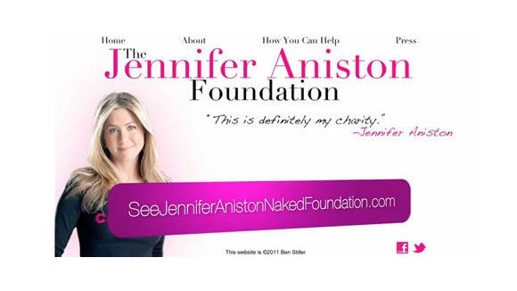 Jennifer Aniston nue pour récolter des dons