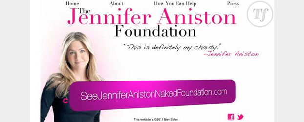 Jennifer Aniston nue pour récolter des dons