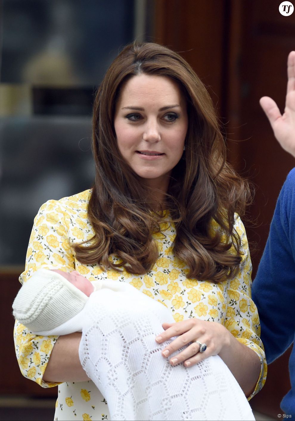 Kate Middleton, et son deuxième enfant devant la maternité de l&#039;hôpital St Mary