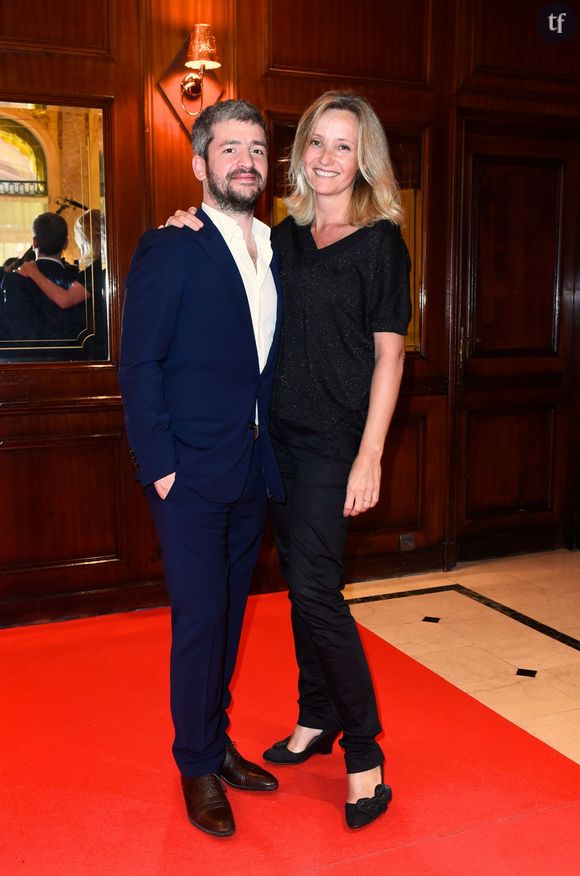 Le chanteur Grégoire et sa femme Eléonore de Galard