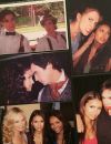 Kat Graham, Paul Wesley, Ian Somerhalder, Nina Dobrev et Sara Canning sur le tournage de Vampire Diaries