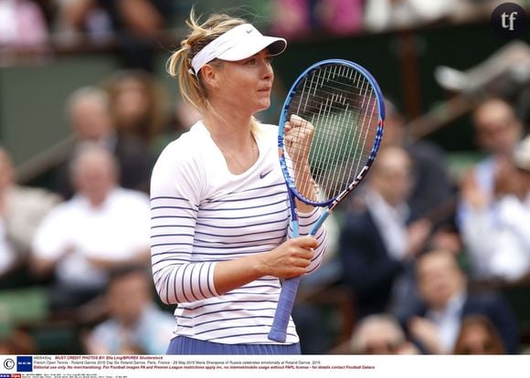 Roland Garros 2015 : La Russe Maria Sharapova