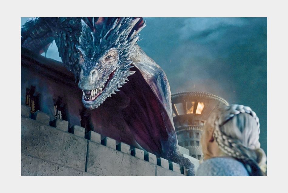 Les dragons sont de plus en plus imposants dans Game of Thrones.