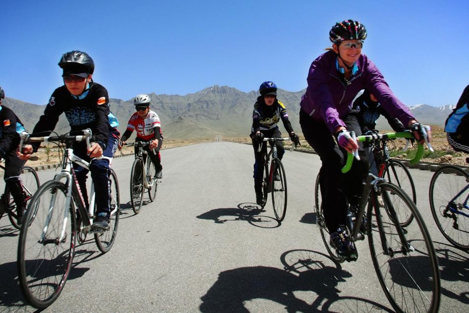 Les cyclistes afghanes de l'ONG Mountain2Mountain