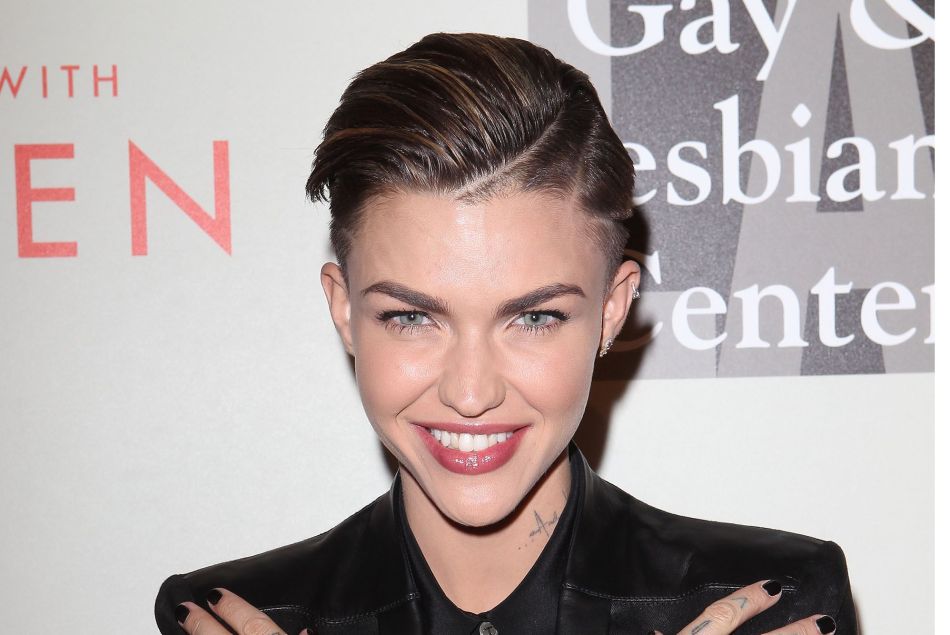 Sara Gilbert, Linda Perry11 May 2014 - Beverly Hills, California - Ruby Rose. The L.A. Gay &amp; Lesbian Center host the 2014 An Evening with Women Gala held at The Beverly Hilton Hotel. 