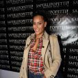 Amel Bent lors de l'inauguration du restaurant de Norbert Tarayre à Puteaux en 2014