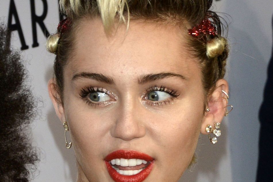 Miley Cyrus à la soirée Amfar à New York le 16 juin 2015