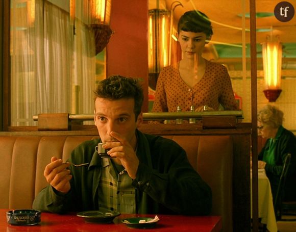 Nino et Amélie dans "Le fabuleux destin d'Amélie Poulain".