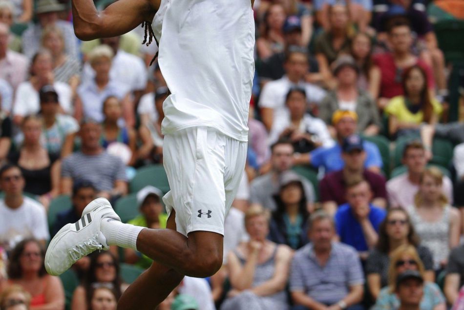 Dustin Brown, tombeur de Rafael Nadal au deuxième tour de Wimbledon en 2015