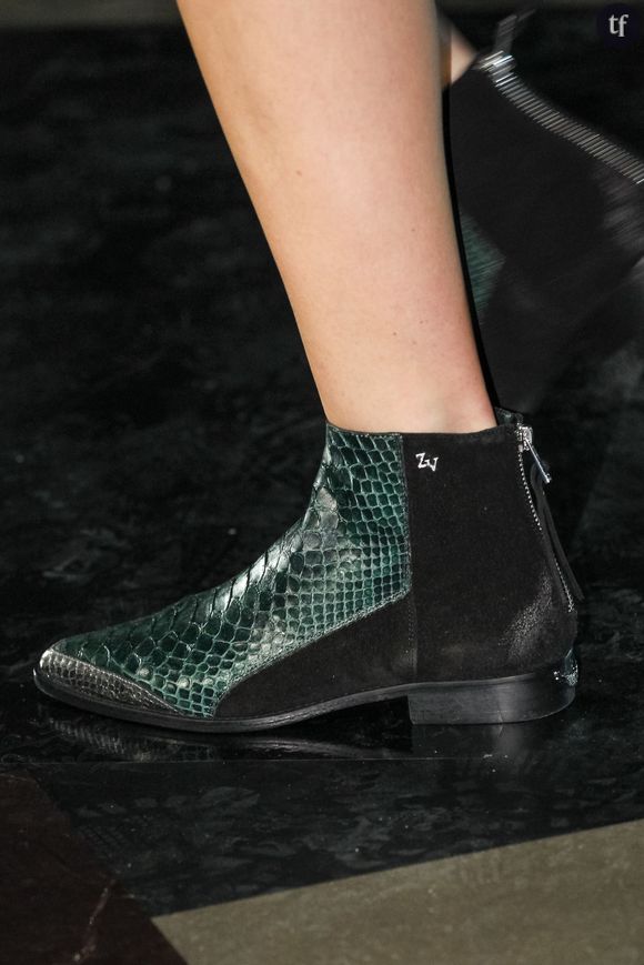 Défilé prêt-à-porter automne-hiver 2015-2016 : boots Zadig&Voltaire.