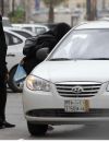 Deux Saoudiennes prennent un taxi