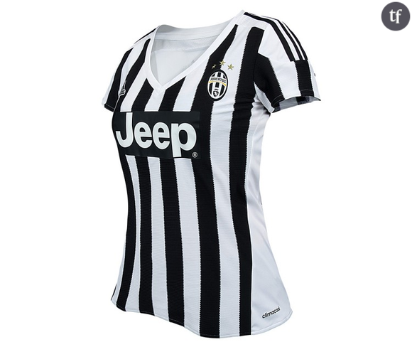 Le maillot pour femmes de la Juventus.