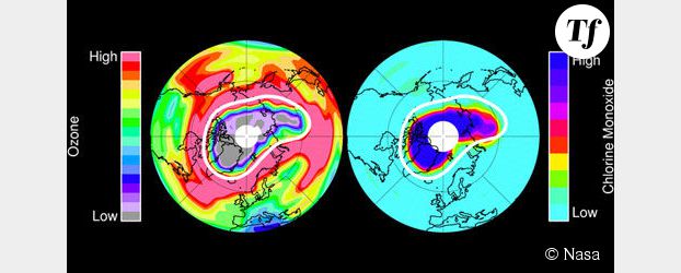 Le pôle Nord perd sa couche d'ozone à cause du froid