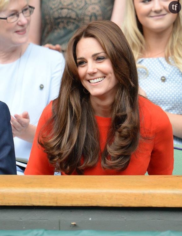 Kate Middleton lors du tournoir de Wimbledon cet été