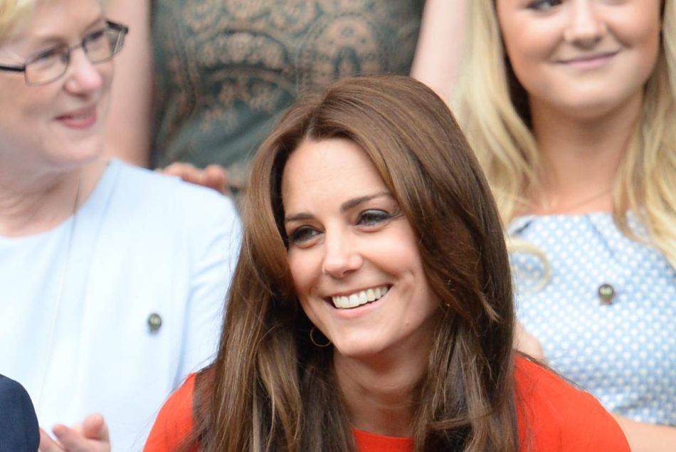 Kate Middleton lors du tournoir de Wimbledon cet été