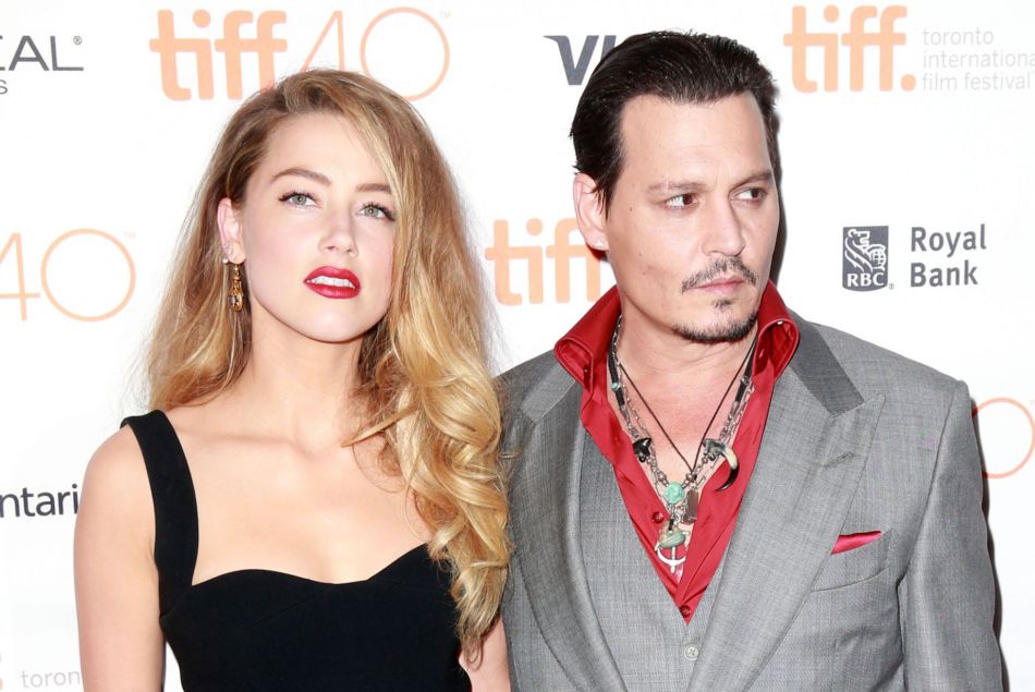 Johnny Depp et Amber Heard sont apparus ensemble au festival du film de Toronto, lundi 14 septembre 2015.
